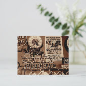 古いバーはがき ポストカード (スタンド正面)