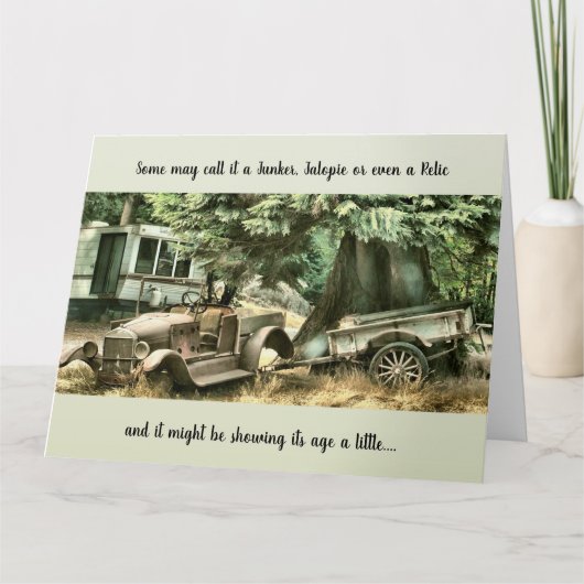 古いバージョンを取得 – 誕生日カード カード (正面)