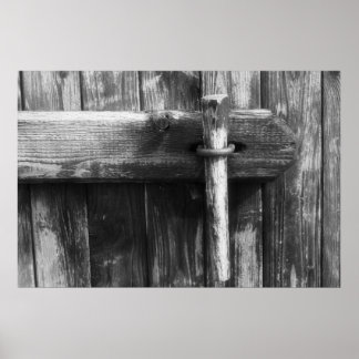 古いバーンドア ポスター