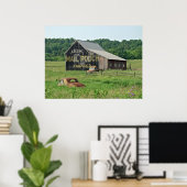 古いバーンメールポーチタバコ広告ズ ポスター (ホームオフィス)