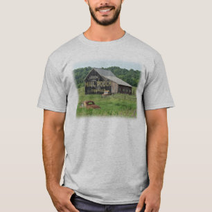 古いバーンメールポーチタバコ広告ズ Tシャツ