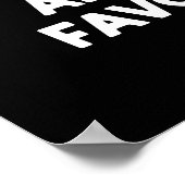 古いパンのパンは私のイーストお気に入りのン ポスター (角)