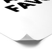 古いパンのパンは私のイーストお気に入りのン ポスター (角)