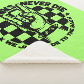 古いパンクは決してカスタムパンクロック音楽伝説の死にません シェルパブランケット (3/4)