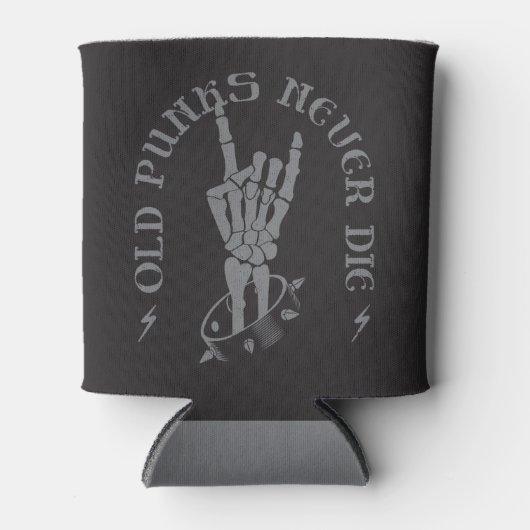 古いパンクは決してゴシック様式の骨格岩を死なない 缶クーラー (正面)