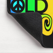 古いヒッピーの口 マウスパッド (コーナー)