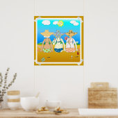 古いヒッピーの雛は死なない… ポスター (キッチン)