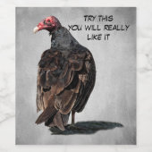 古いヒメコンドル ワインラベル (シングルラベル)