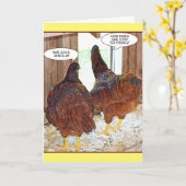 古いビディ誕生日カード カード (黄色い花)