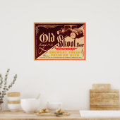 古いビールのポスター ポスター (キッチン)