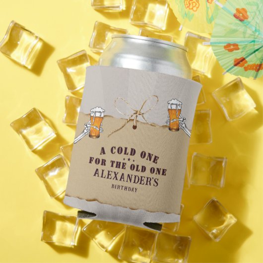 古いビール誕生日に冷たいビールをスケルトン化する 缶クーラー (インサイチュ 夏)