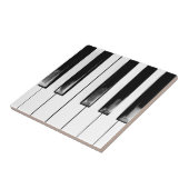 古いピアノ鍵 タイル (側面)