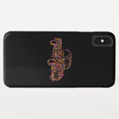 古いピックアップトラックの花模様 Case-Mate iPhoneケース (裏面(横))