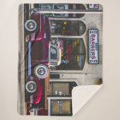 古いピックアップ シェルパブランケット (正面)