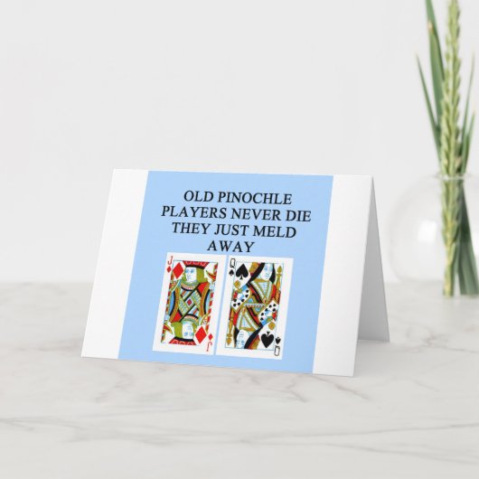 古いピノチェル奏者 カード (正面)