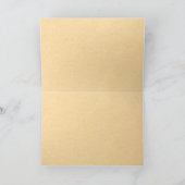 古いファッションの日本人の芸術 カード (内部)