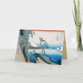 古いファッションの日本人の芸術 カード (正面)