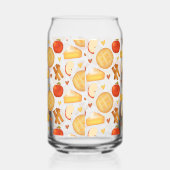 古いファッションドアップルパイと材料 ガラス缶 (右)