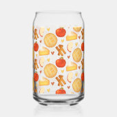 古いファッションドアップルパイと材料 ガラス缶 (左)