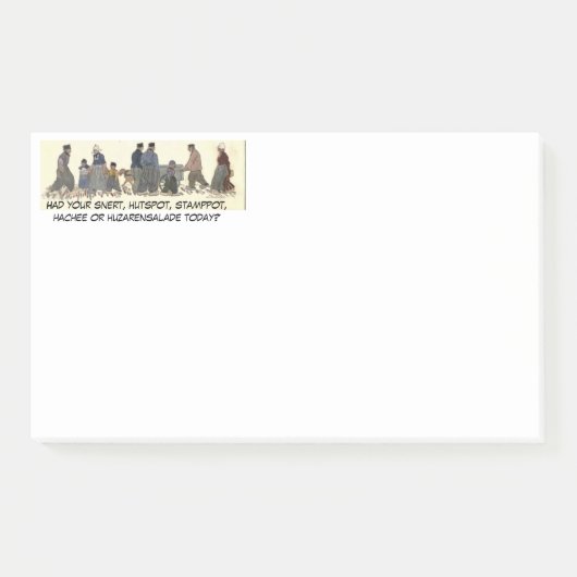 「古いファッションドオランダ収集」 ポストイット (正面)