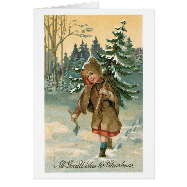 古いファッションドクリスマス、クリスマスツリー (正面)