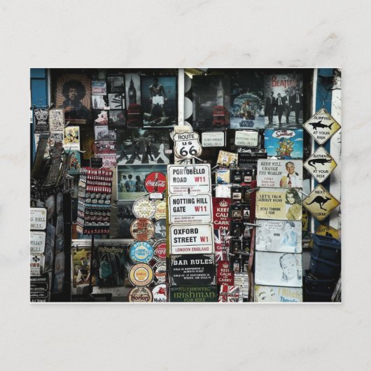 古いファッションドシンボルや象徴 ポストカード (正面)