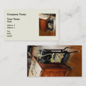 古いファッションドディクタフォン 名刺 (正面/裏面)