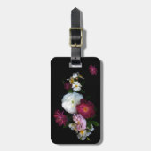 古いファッションドバラ ラゲッジタグ (正面縦)