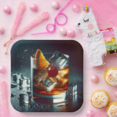 古いファッションドパーティー ペーパープレート (パーティー)