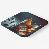 古いファッションドパーティー ペーパープレート (傾斜あり)