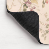 古いファッションドフローラ壁紙 マウスパッド (コーナー)