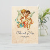 古いファッションドヴィンテージケルビエンジェルス サンキューカード (スタンド正面)