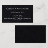 古いファッションドヴィンテージスタイル名刺 名刺 (正面/裏面)