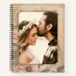 古いファッションドヴィンテージノート/日記テンプレート ノートブック