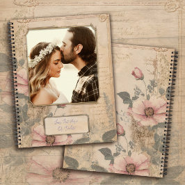 古いファッションドヴィンテージノート/日記テンプレート ノートブック