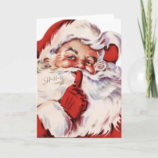 古いファッションドヴィンテージビクトリアンメリークリスマス シーズンカード (正面)