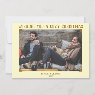古いファッションドヴィンテージ写真クリスマスカード シーズンカード