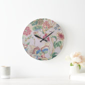 古いファッションド壁紙 ラージ壁時計 (ホーム)