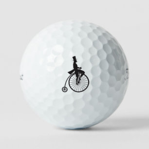 古いファッションド自転車 ゴルフボール