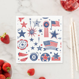 古いファッションドBBQ スタンダードランチョンナプキン