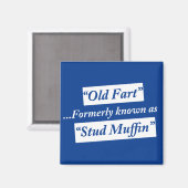 古いファート以前はスタッドマフィンとして知られている マグネット (正面/裏面)