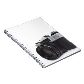 古いフィルムのカメラ ノートブック (右側)