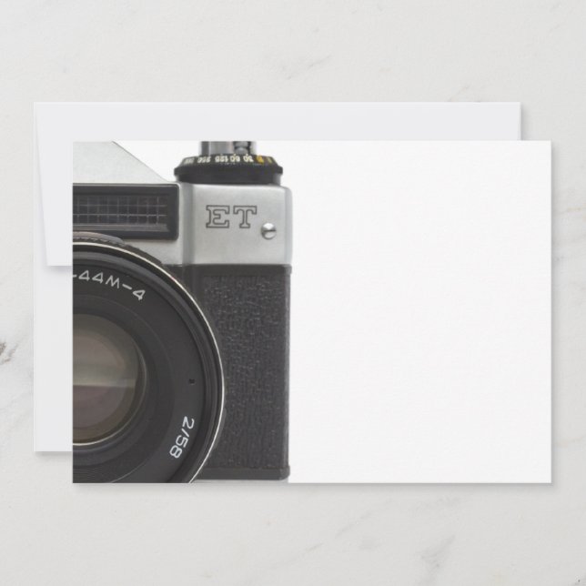 古いフィルムカメラ (正面)