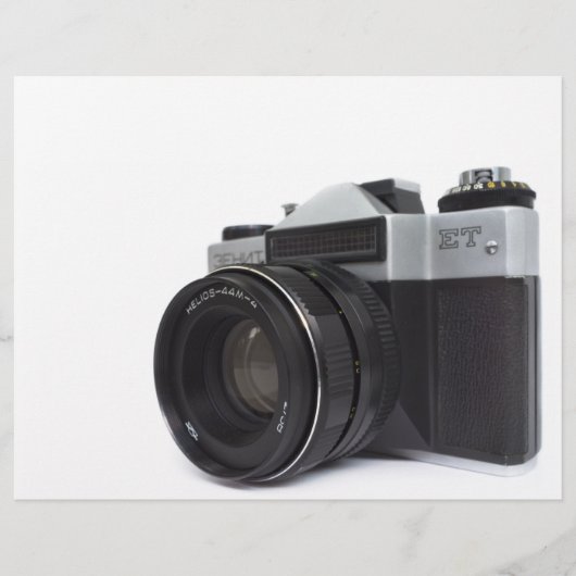 古いフィルムカメラ チラシ (正面)