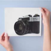 古いフィルムカメラ チラシ (手)