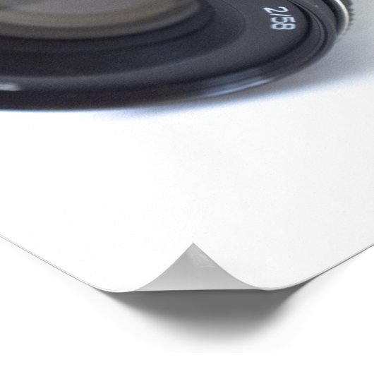 古いフィルムカメラ ポスター (角)