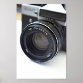 古いフィルムカメラ ポスター (正面)