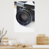 古いフィルムカメラ ポスター (キッチン)