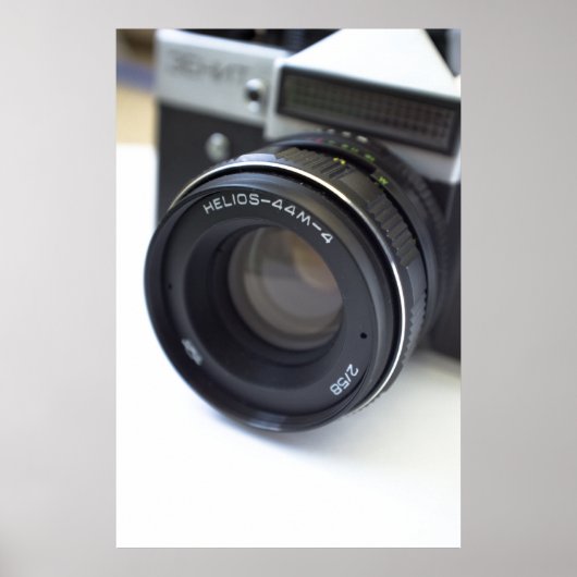 古いフィルムカメラ ポスター (正面)