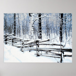 古いフェンス ポスター